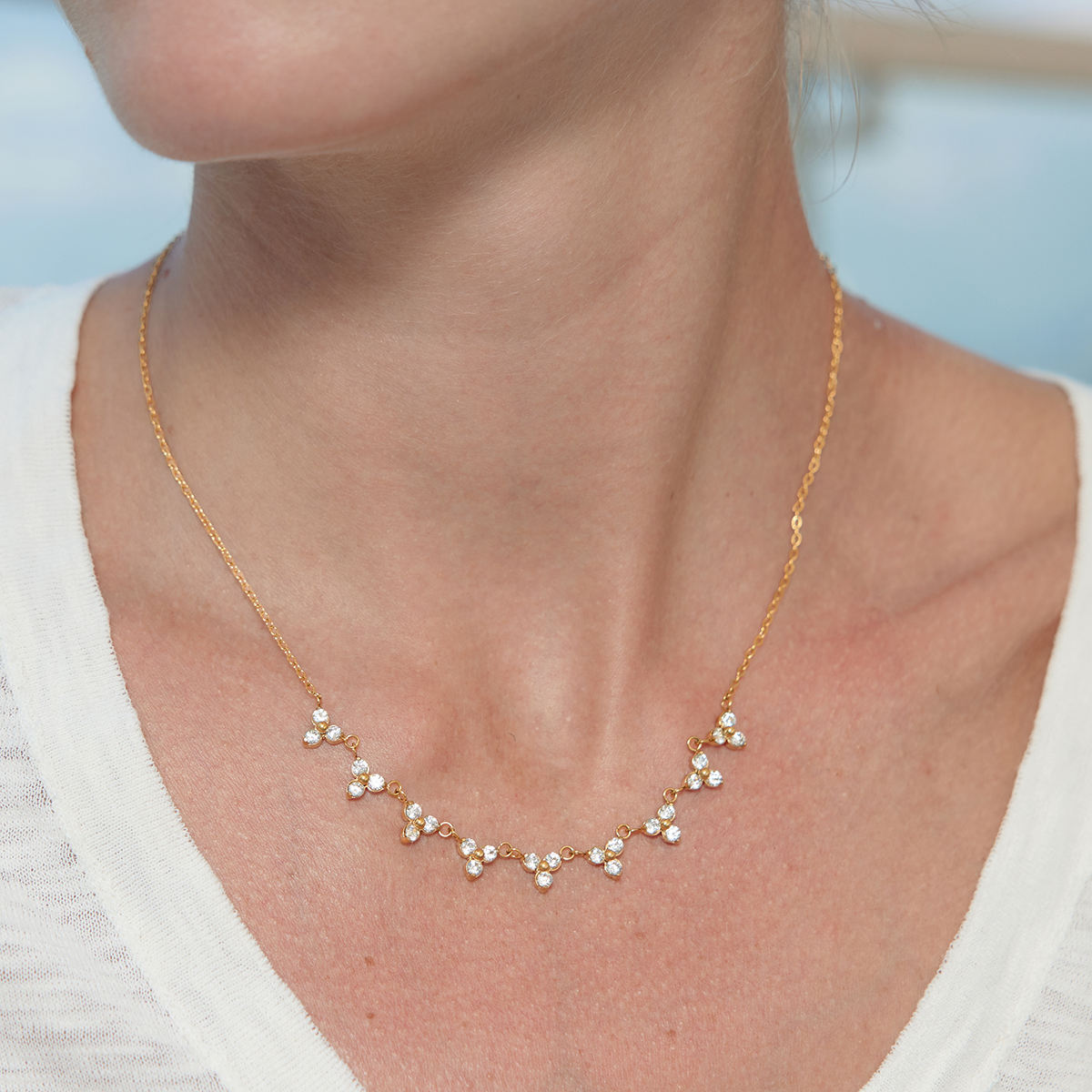 Sienna Minimal Link Chain Necklace