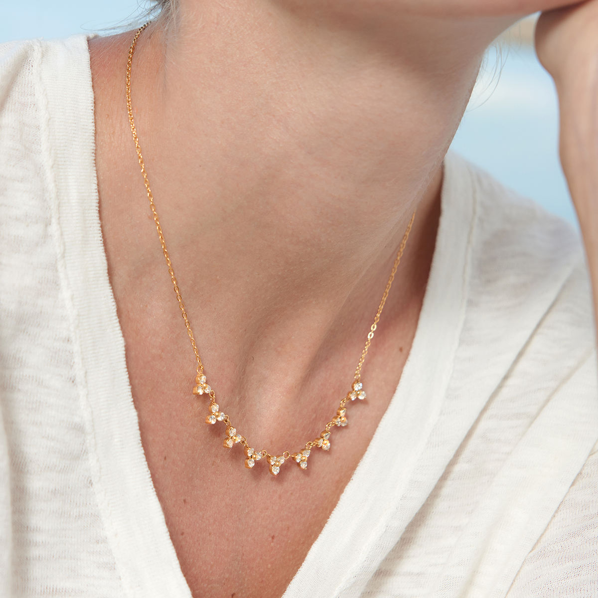Sienna Minimal Link Chain Necklace