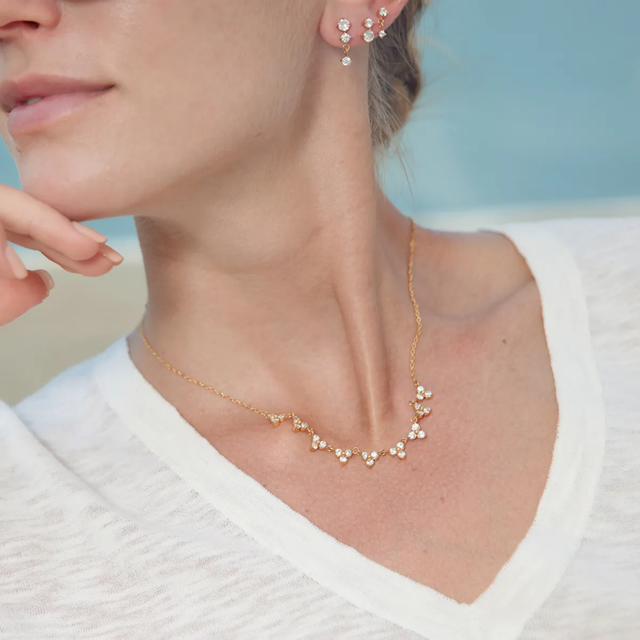 Sienna Minimal Link Chain Necklace