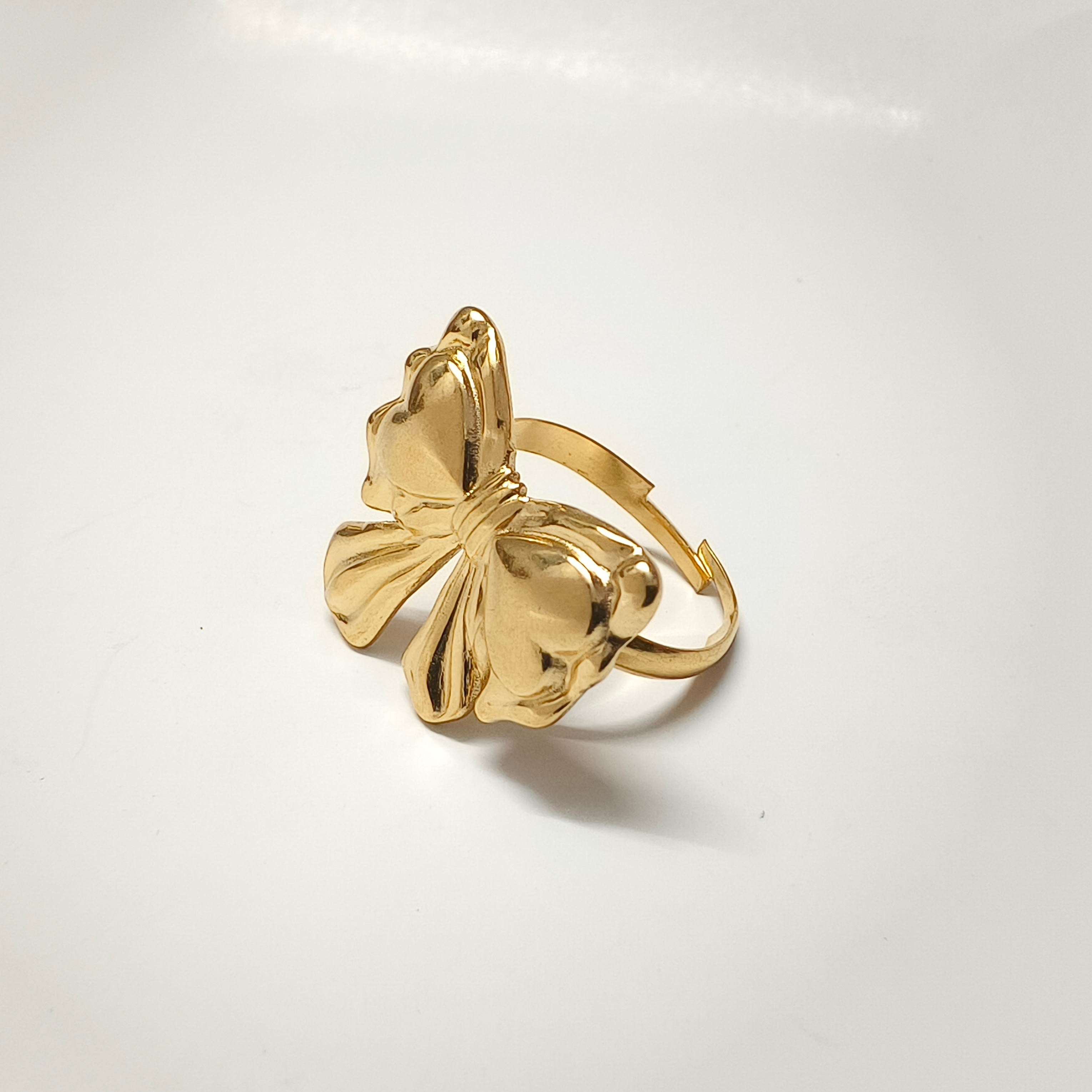 Belle Bow Ring – 18K Gold-Plated