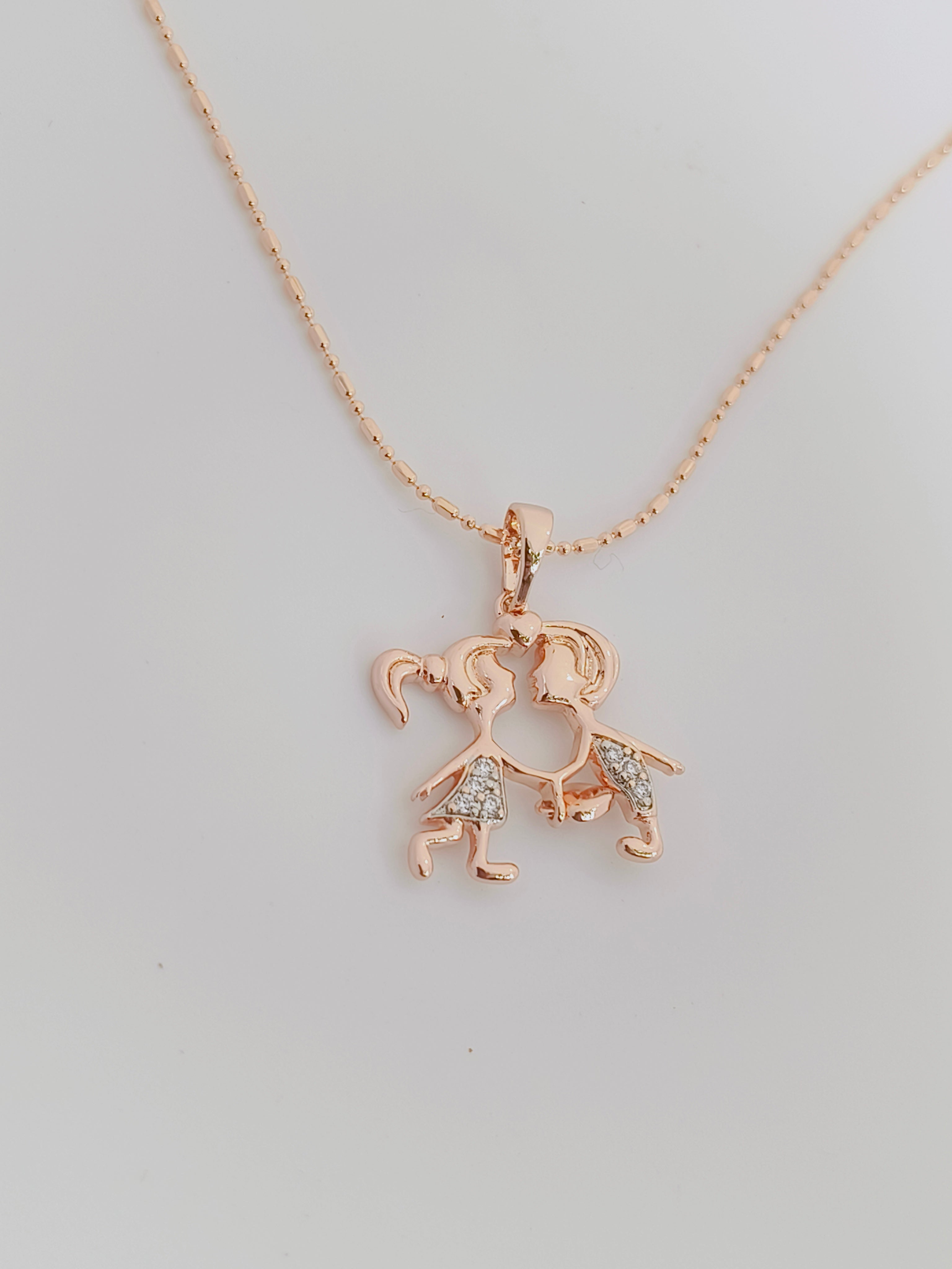 Boy and Girl Minimalist Chain