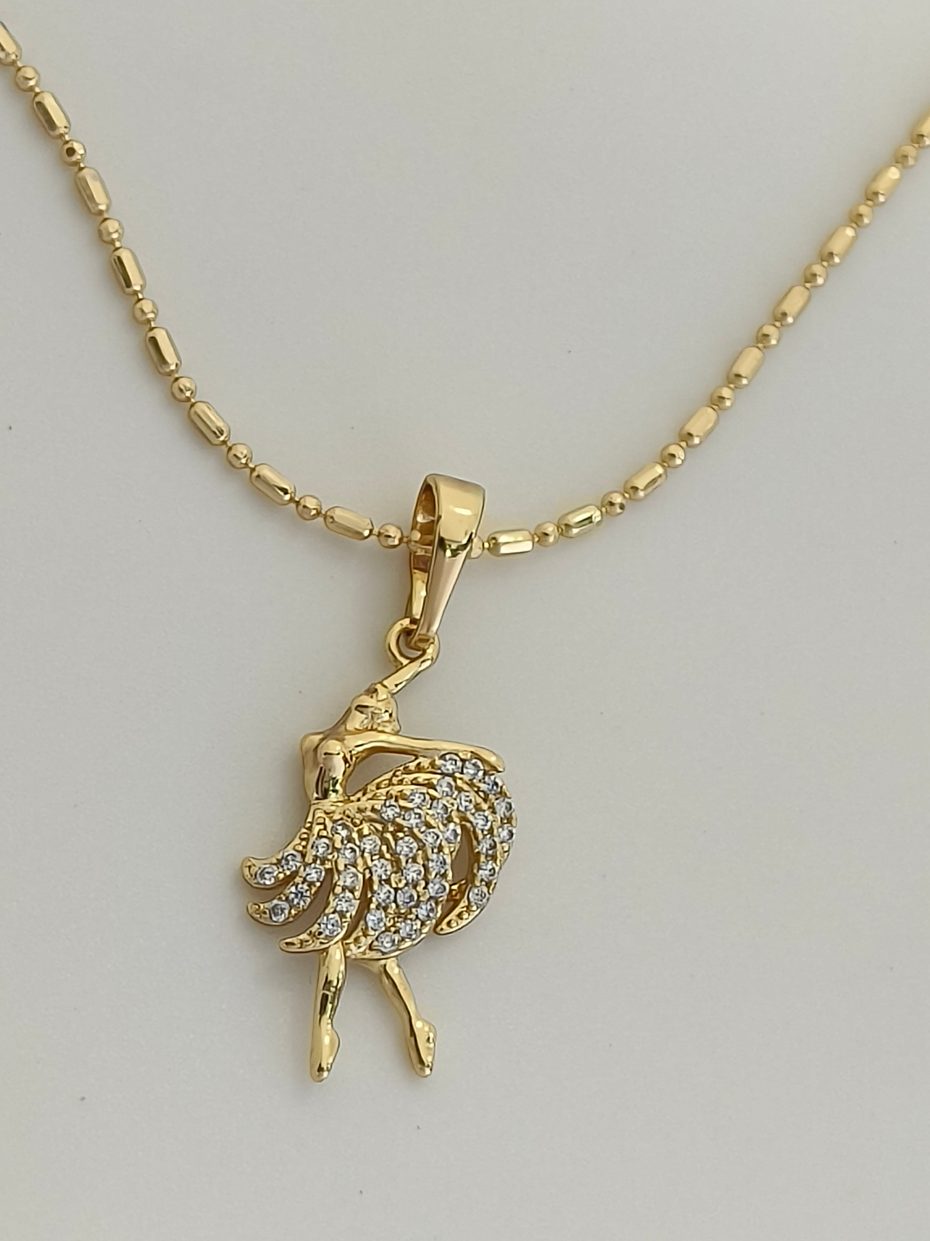 Xuping Dancing Doll Minimalist Chain