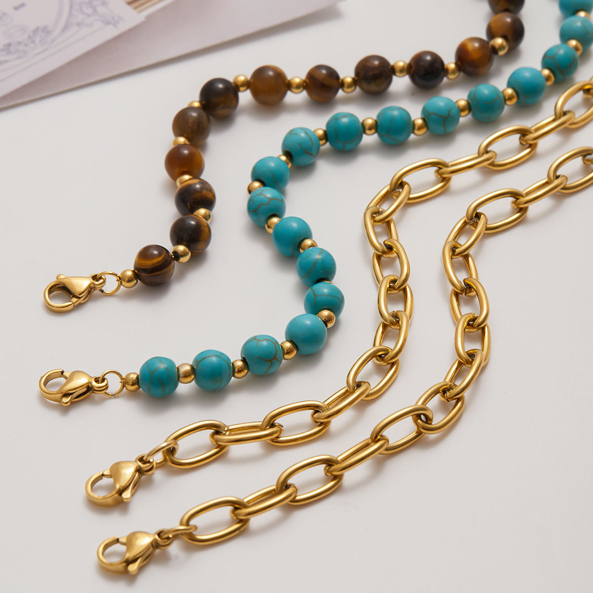 Azure Glow Bracelet Set