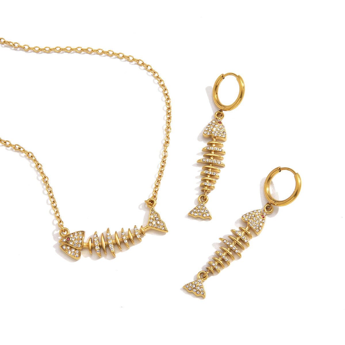 Marina Fishbone Necklace
