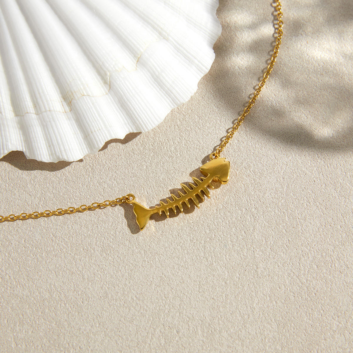 Marina Fishbone Necklace