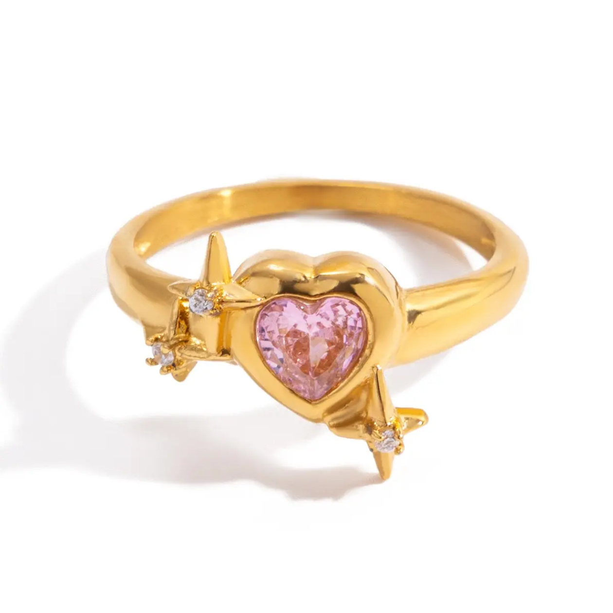 Romantique Rose Ring - Gold