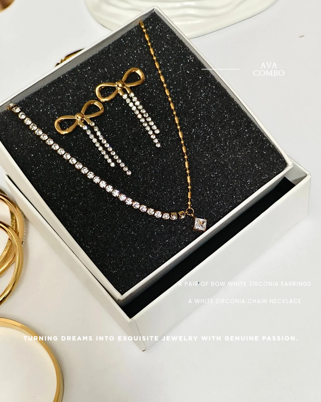 Ava combo- Earring & Necklace