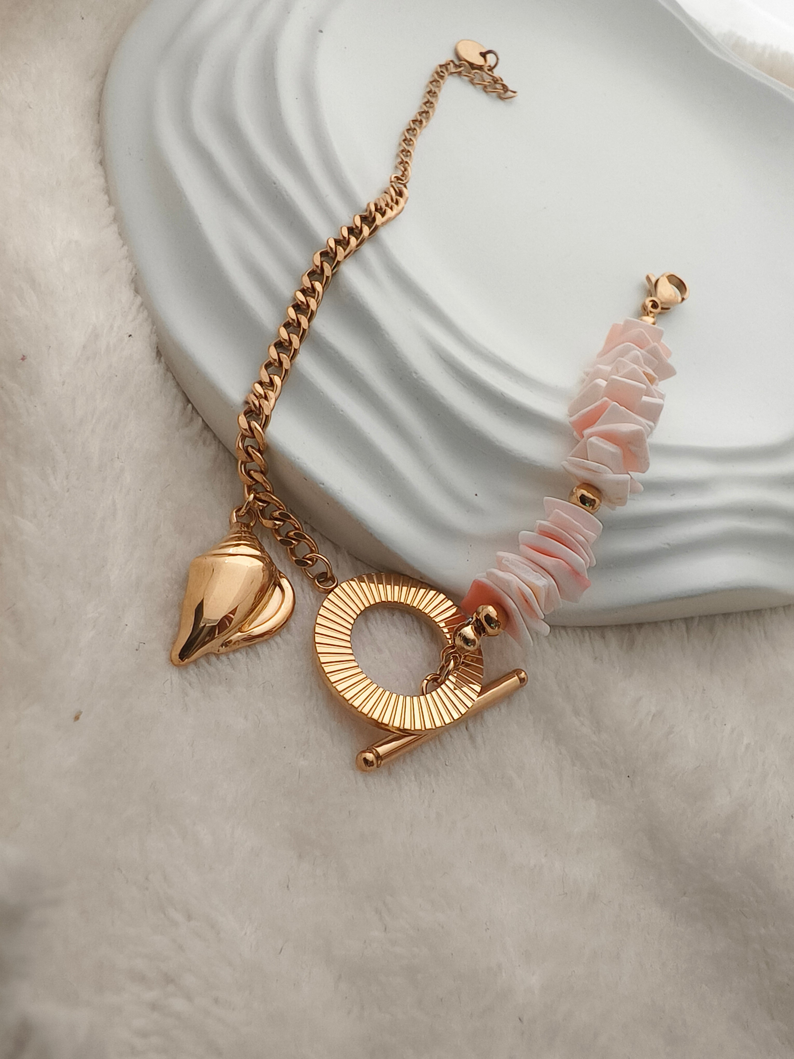Mouna Sea charms- Minimal Bracelet