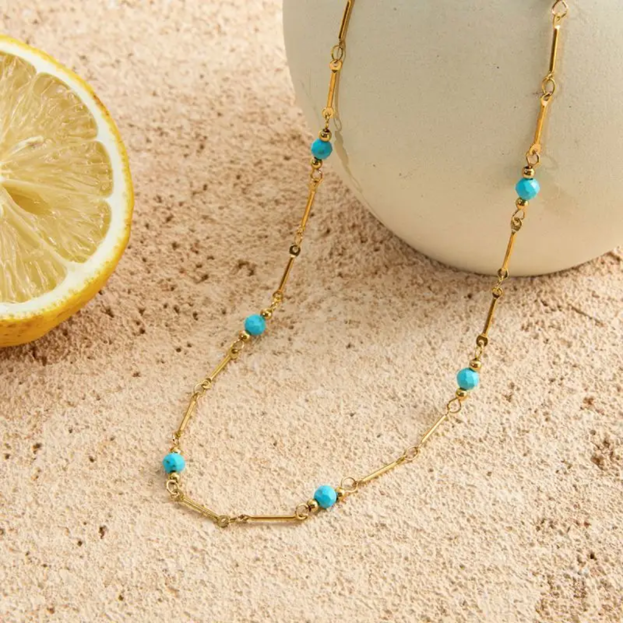 Blue Dune Necklace