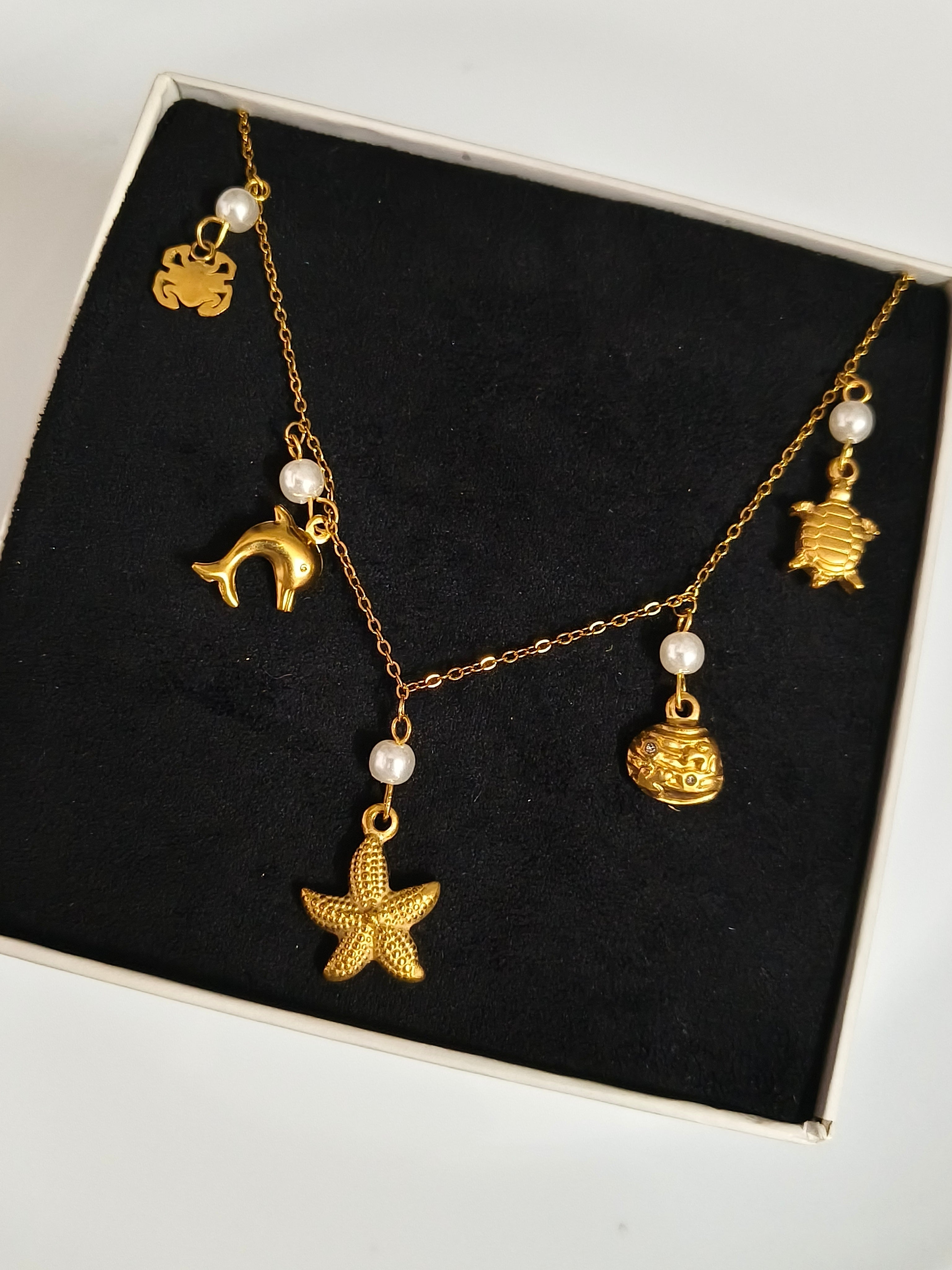 Multi charms daily wear chain